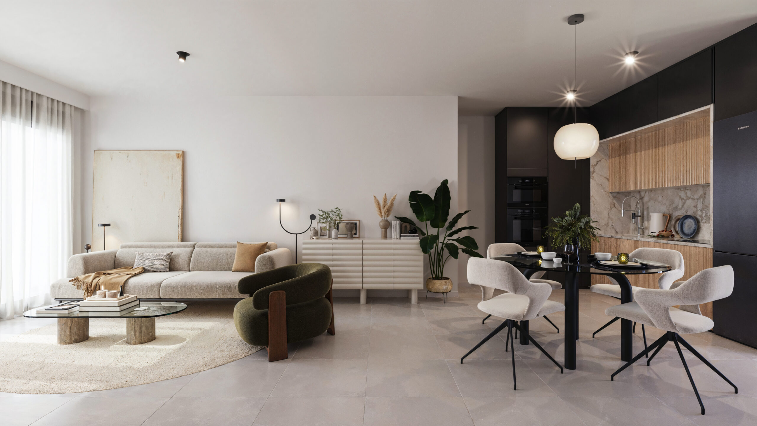 Living room Brand new bungalows in San Miguel de Salinas - photo 7