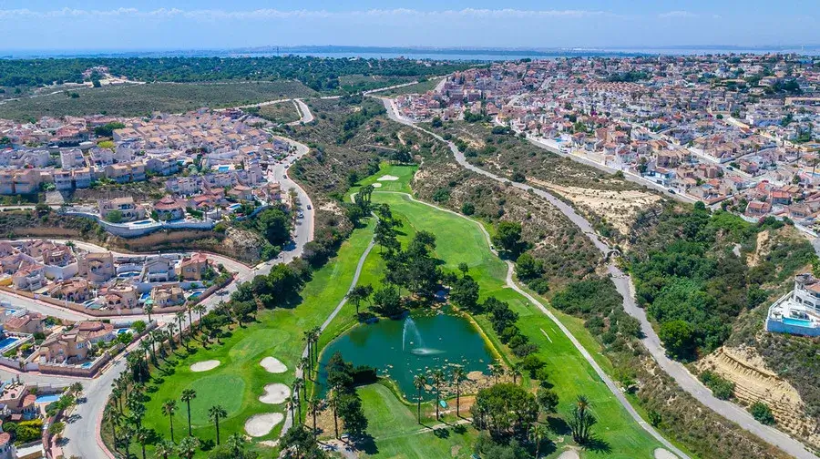 Established residential urbanisation on the Costa Blanca South, Alicante Province