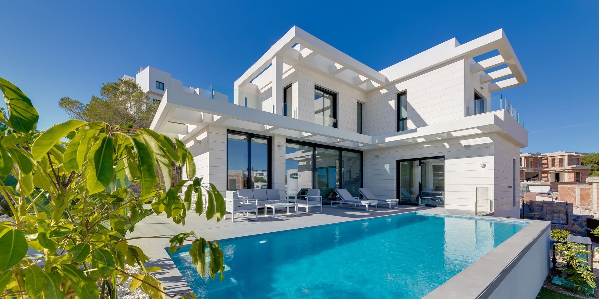New build villa with private pool for sale in Orihuela Costa, Costa Blanca South